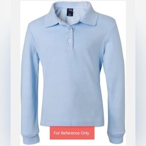 French Toast Girls Long Sleeve Uniform Shirt 14.5 Plus